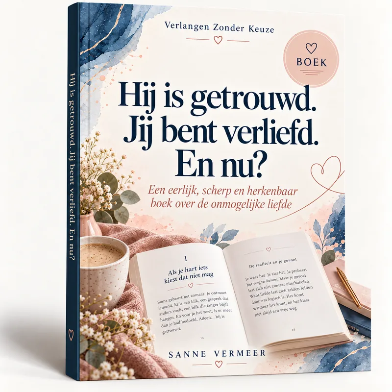 Hij is getrouwd. Jij bent verliefd. En nu? — boek van Sanne Vermeer